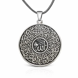 Gümüş Asr Suresi Erkek Kolye